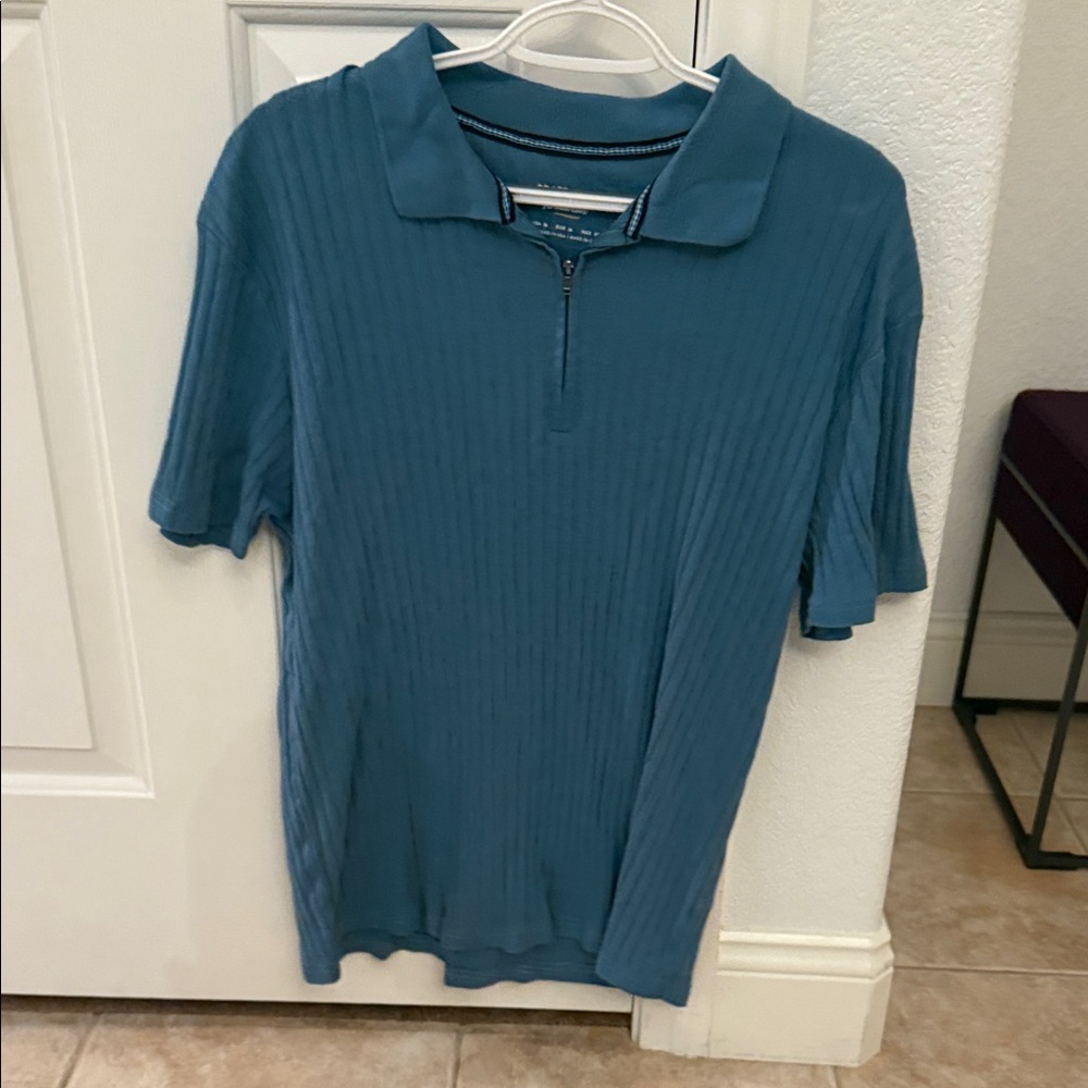 Classic Teal Polo Shirt for Men